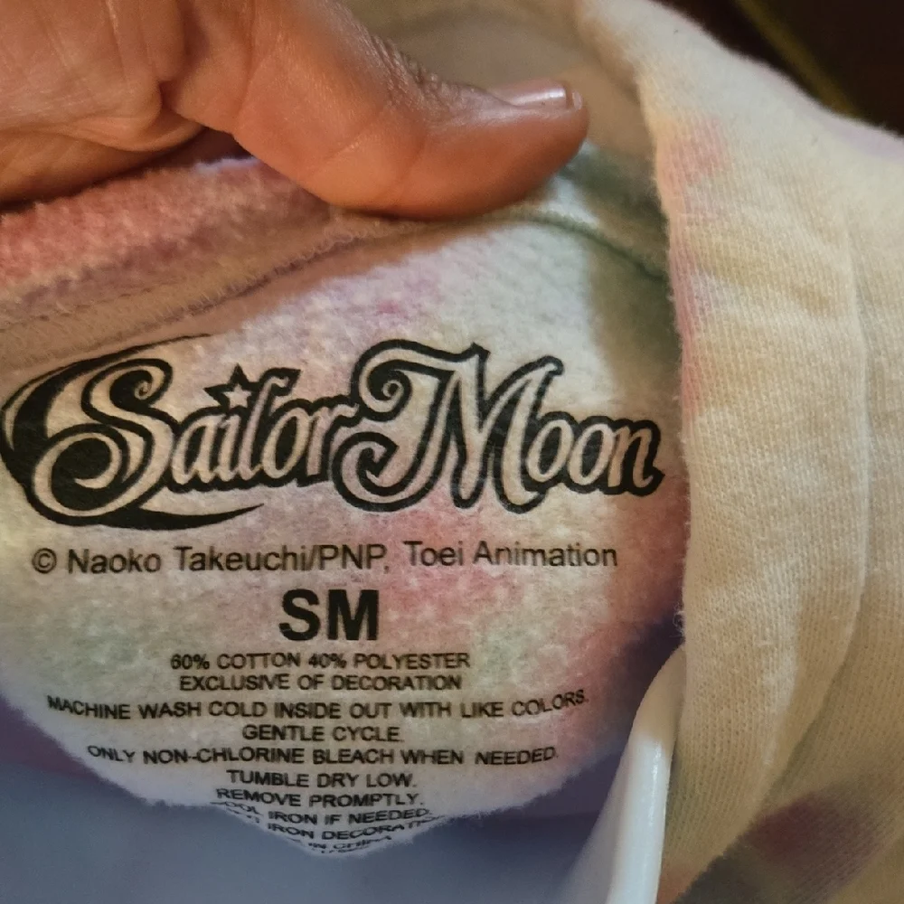 Sailor Guardians Pastel Tie-Dye Hoodie